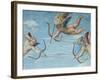 The Triumph of Galatea, 1512-14 (Detail)-Raphael-Framed Giclee Print