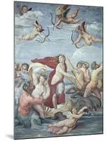 The Triumph of Galatea, 1512-14-Raphael-Mounted Giclee Print