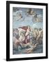The Triumph of Galatea, 1512-14-Raphael-Framed Giclee Print