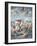 The Triumph of Galatea, 1512-14-Raphael-Framed Giclee Print