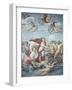 The Triumph of Galatea, 1512-14-Raphael-Framed Giclee Print