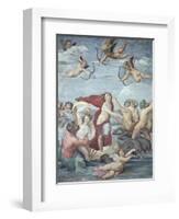 The Triumph of Galatea, 1512-14-Raphael-Framed Premium Giclee Print