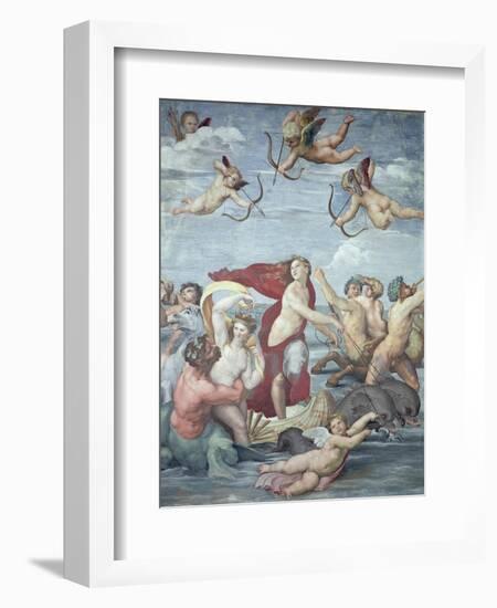 The Triumph of Galatea, 1512-14-Raphael-Framed Premium Giclee Print