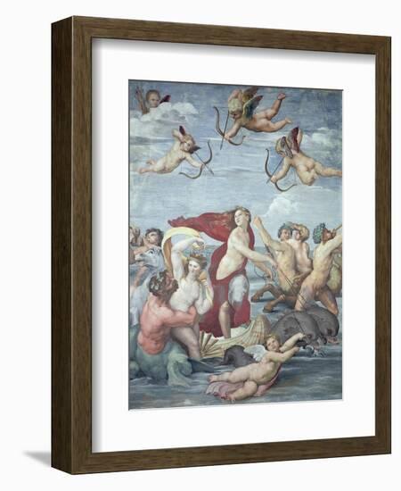 The Triumph of Galatea, 1512-14-Raphael-Framed Giclee Print