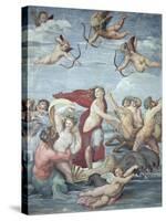 The Triumph of Galatea, 1512-14-Raphael-Stretched Canvas