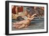 The Triumph of Galatea, 1513-14 (Fresco) (Detail of 2646174)-Raphael (1483-1520)-Framed Giclee Print