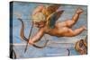 The Triumph of Galatea, 1513-14 (Fresco) (Detail of 2646174)-Raphael (1483-1520)-Stretched Canvas