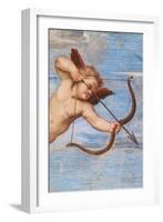 The Triumph of Galatea, 1513-14 (Fresco) (Detail of 2646174)-Raphael (1483-1520)-Framed Giclee Print