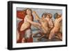 The Triumph of Galatea, 1513-14 (Fresco) (Detail of 2646174)-Raphael (1483-1520)-Framed Giclee Print