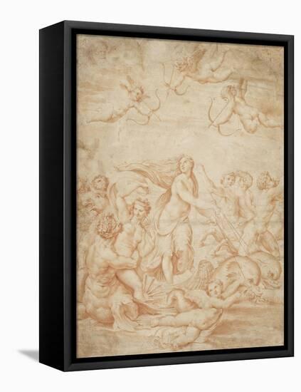 The Triumph of Galatea-Raphael-Framed Stretched Canvas