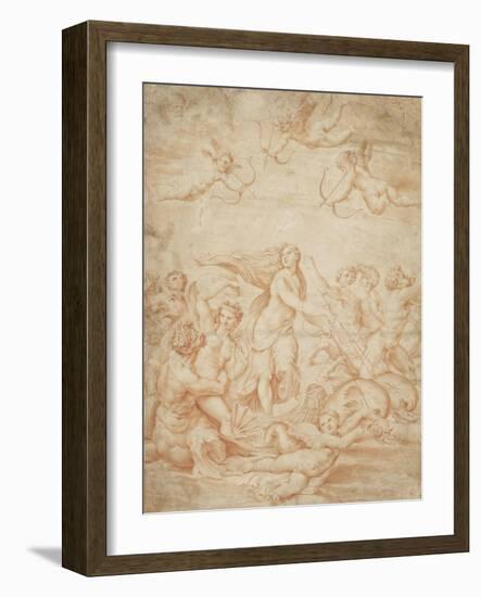 The Triumph of Galatea-Raphael-Framed Giclee Print