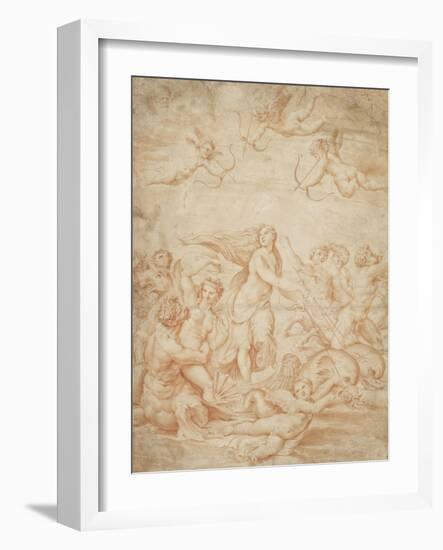 The Triumph of Galatea-Raphael-Framed Giclee Print