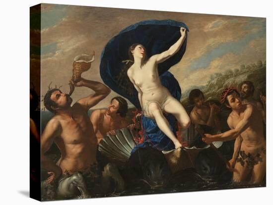 The Triumph of Galatea-Artemisia Gentileschi-Stretched Canvas