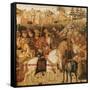 The Triumph of Julius Caesar-Paolo Uccello-Framed Stretched Canvas