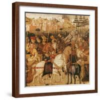 The Triumph of Julius Caesar-Paolo Uccello-Framed Giclee Print