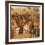 The Triumph of Julius Caesar-Paolo Uccello-Framed Giclee Print