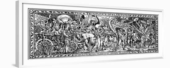 The Triumph of Labour-Walter Crane-Framed Premium Giclee Print