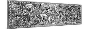 The Triumph of Labour-Walter Crane-Mounted Premium Giclee Print