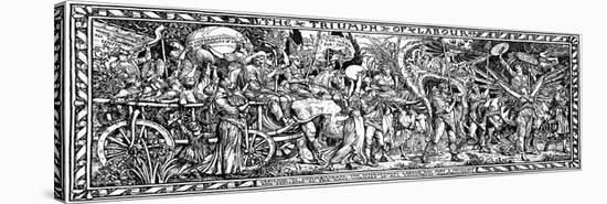 The Triumph of Labour-Walter Crane-Stretched Canvas