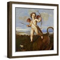 The Triumph of Love, C. 1545-Titian (Tiziano Vecelli)-Framed Giclee Print
