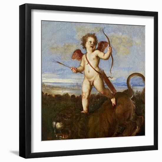 The Triumph of Love, C. 1545-Titian (Tiziano Vecelli)-Framed Giclee Print