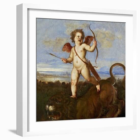 The Triumph of Love, C. 1545-Titian (Tiziano Vecelli)-Framed Giclee Print