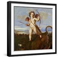 The Triumph of Love, C. 1545-Titian (Tiziano Vecelli)-Framed Giclee Print