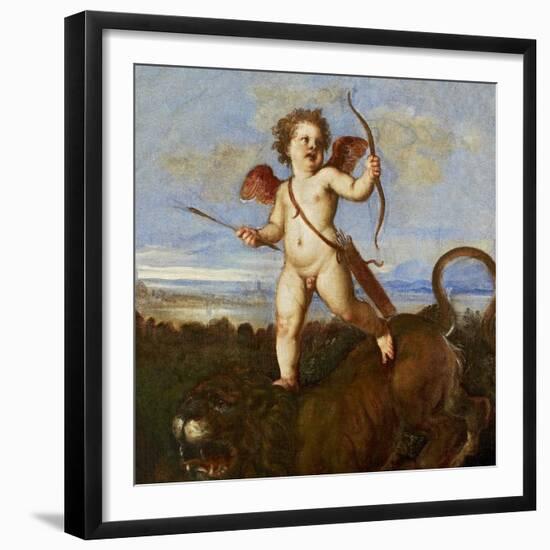 The Triumph of Love, C. 1545-Titian (Tiziano Vecelli)-Framed Giclee Print