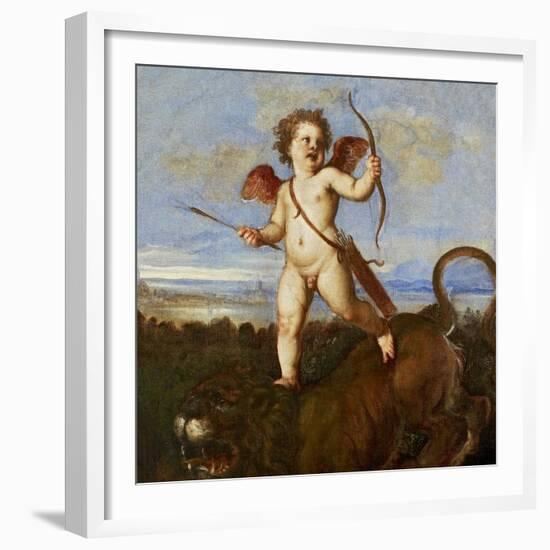 The Triumph of Love, C. 1545-Titian (Tiziano Vecelli)-Framed Giclee Print