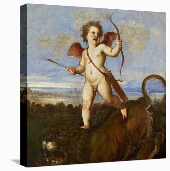 The Triumph of Love, C. 1545-Titian (Tiziano Vecelli)-Stretched Canvas