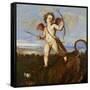 The Triumph of Love, C. 1545-Titian (Tiziano Vecelli)-Framed Stretched Canvas