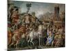 The Triumph of Marcus Furius Camillus, from the Sala Dell'Udienza, 1545 (Pre-Restoration)-Francesco Salviati-Mounted Giclee Print