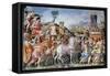 The Triumph of Marcus Furius Camillus-Francesco Salviati-Framed Stretched Canvas