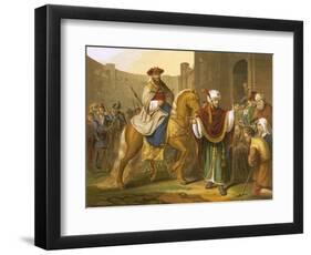 The Triumph of Mordecai-English-Framed Premium Giclee Print