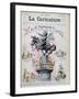 The Triumph of Naturalism," Caricature of Emile Zola (1840-1902) Illustration from "La Caricature"-Albert Robida-Framed Giclee Print