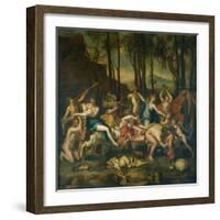 The Triumph of Pan, 1636-Nicolas Poussin-Framed Giclee Print