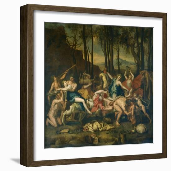 The Triumph of Pan, 1636-Nicolas Poussin-Framed Giclee Print