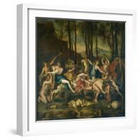 The Triumph of Pan, 1636-Nicolas Poussin-Framed Giclee Print