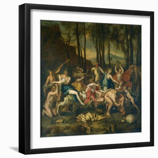 The Triumph of Pan, 1636-Nicolas Poussin-Framed Premium Giclee Print