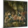 The Triumph of Pan, 1636-Nicolas Poussin-Mounted Premium Giclee Print