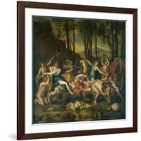 The Triumph of Pan, 1636-Nicolas Poussin-Framed Giclee Print