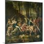 The Triumph of Pan, 1636-Nicolas Poussin-Mounted Giclee Print