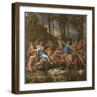 The Triumph of Pan, 1636-Nicolas Poussin-Framed Giclee Print