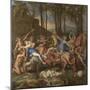 The Triumph of Pan, 1636-Nicolas Poussin-Mounted Giclee Print