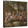 The Triumph of Pan, 1636-Nicolas Poussin-Stretched Canvas