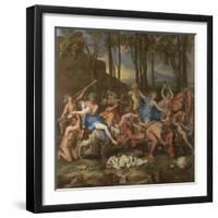 The Triumph of Pan, 1636-Nicolas Poussin-Framed Premium Giclee Print