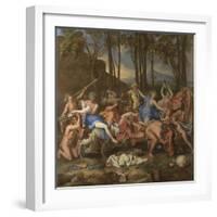 The Triumph of Pan, 1636-Nicolas Poussin-Framed Premium Giclee Print