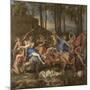 The Triumph of Pan, 1636-Nicolas Poussin-Mounted Giclee Print