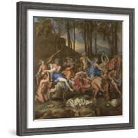 The Triumph of Pan, 1636-Nicolas Poussin-Framed Giclee Print