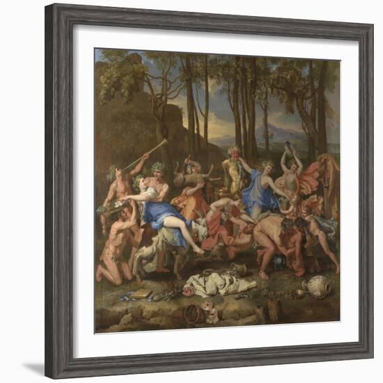 The Triumph of Pan, 1636-Nicolas Poussin-Framed Giclee Print